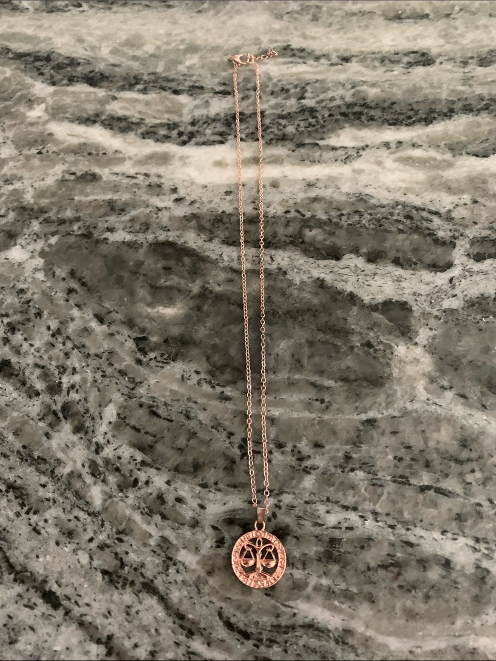 Rose Gold color Tree of Life Pendant Necklace for Women